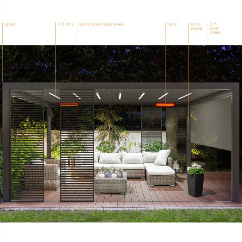 15-Electricable large aluminum Gazebo pergola(3)